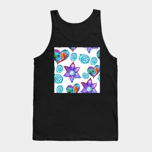 flowers and hearts and other things Tank Top